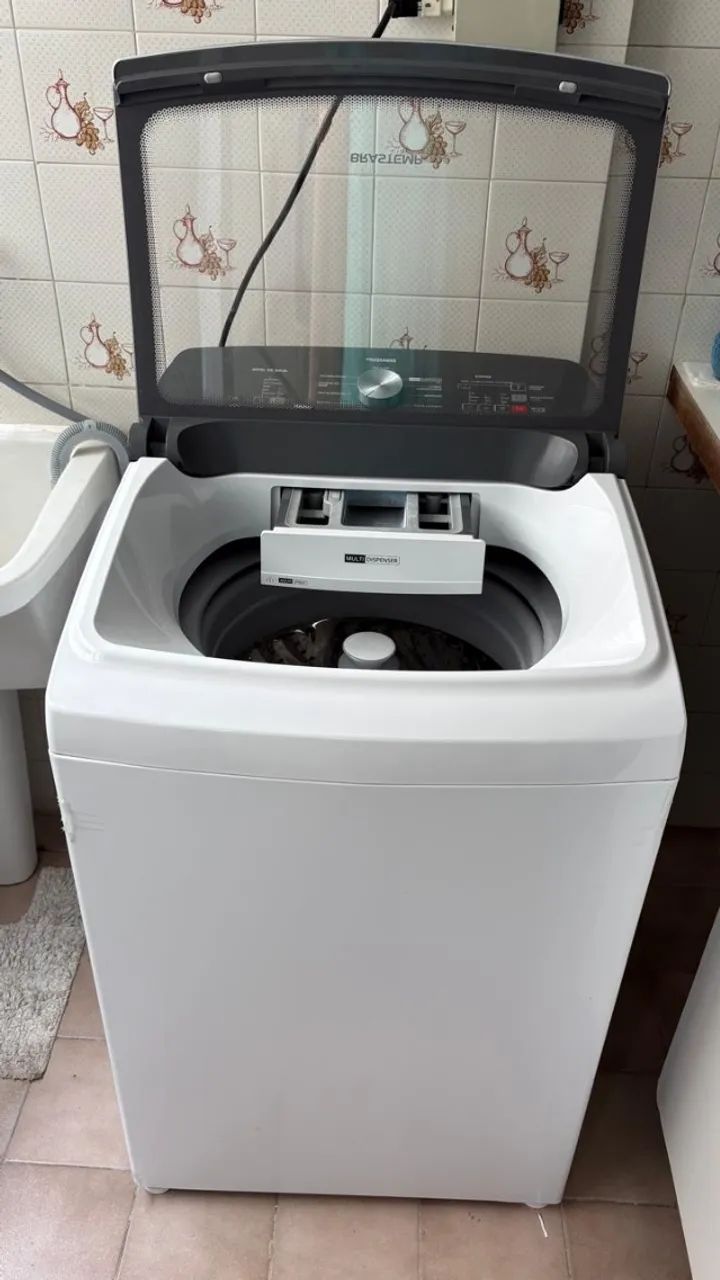 Maquina de Lavar Brastemp 12kg agua fria + quente - Foto 5