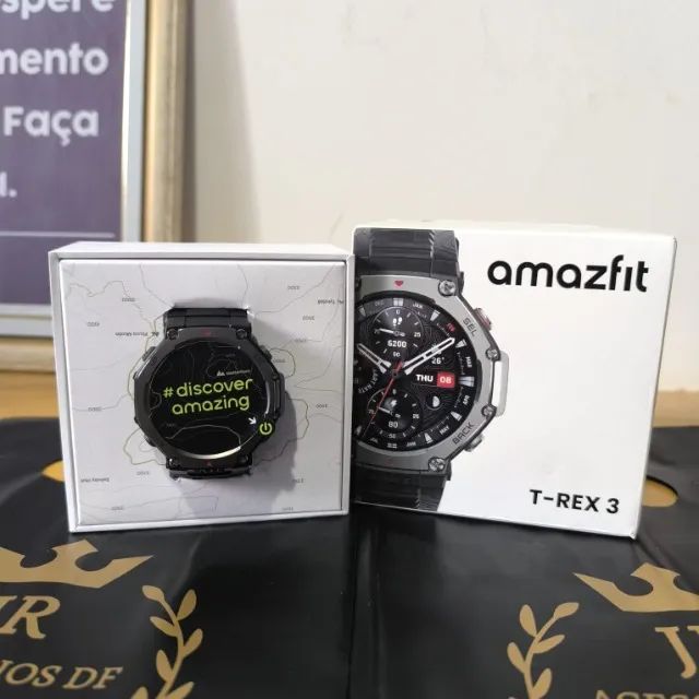 Amazfit T-rex 3 Preto Lacrado