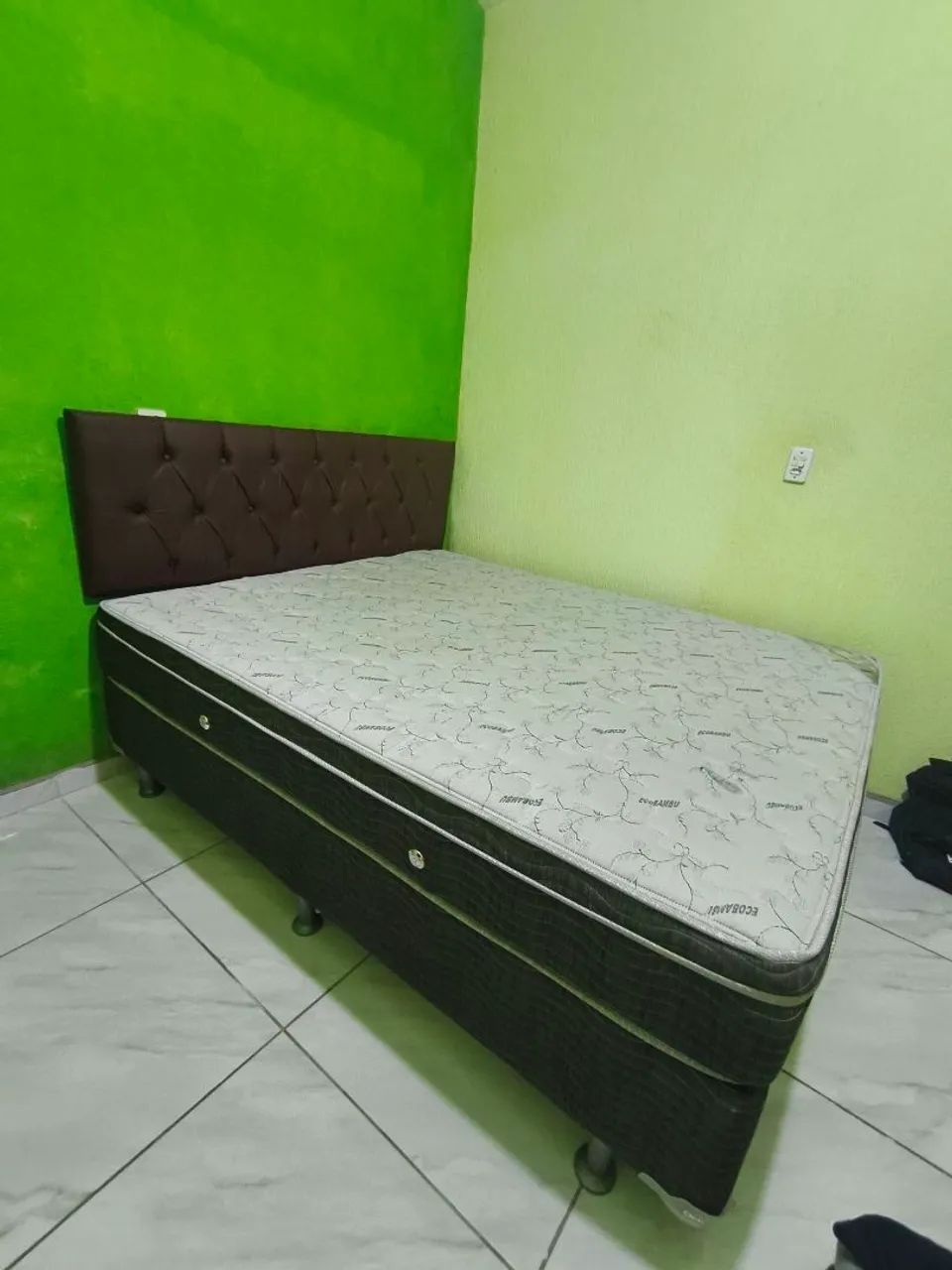 Cama box Queen com cabeceira  - Foto 2