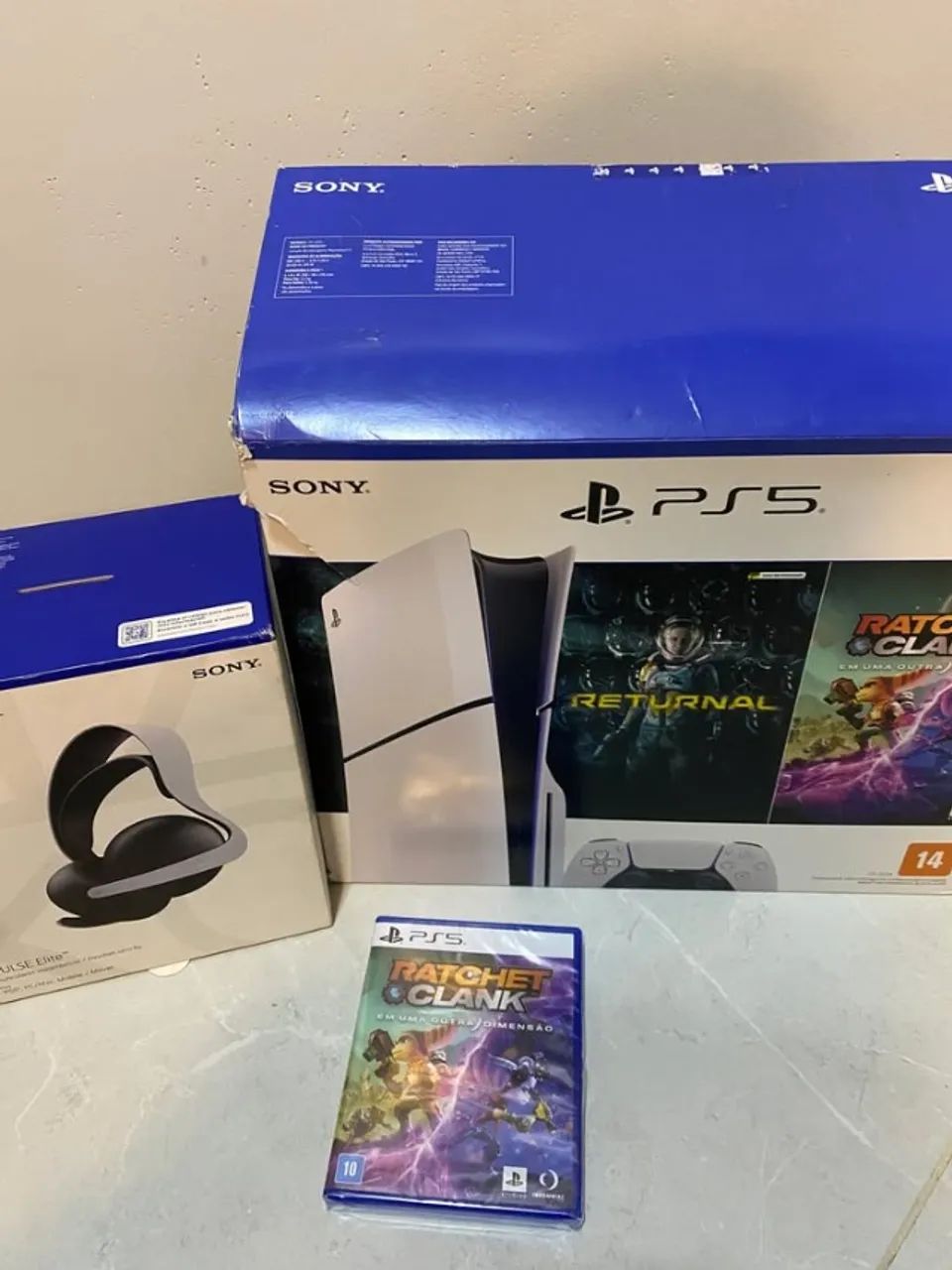 PS5 Slim com Leitor de disco + brinde pulse elite - Foto 2