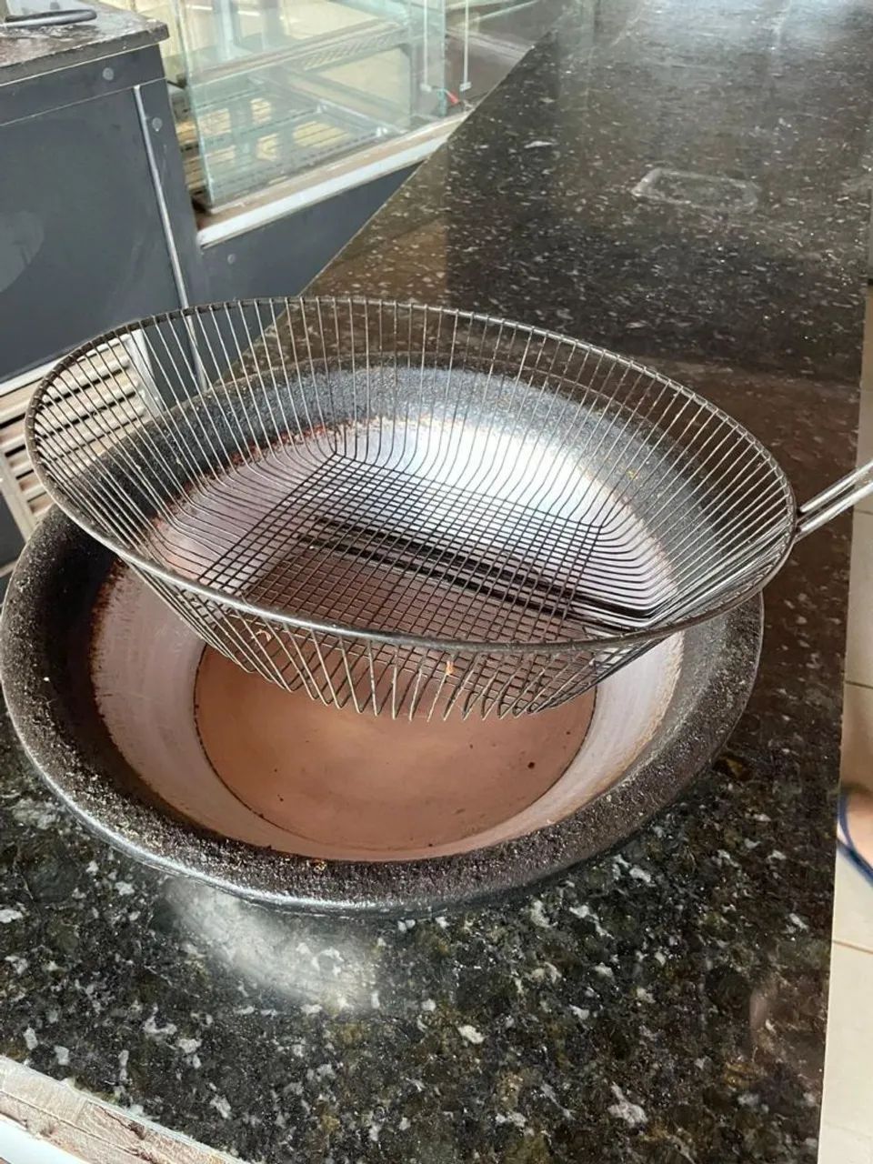 Bacia com cesto para fritadeira  - Foto 2
