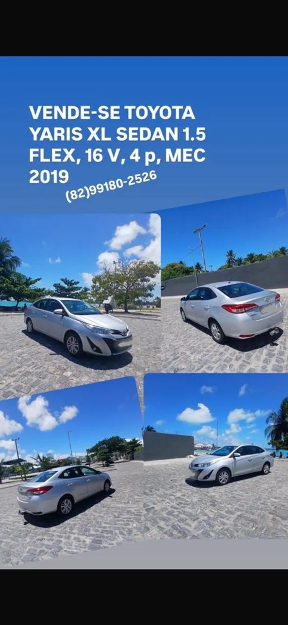 Toyota Yaris YARIS XL Sedan 1.5 Flex 16V 4p Mec. 2019