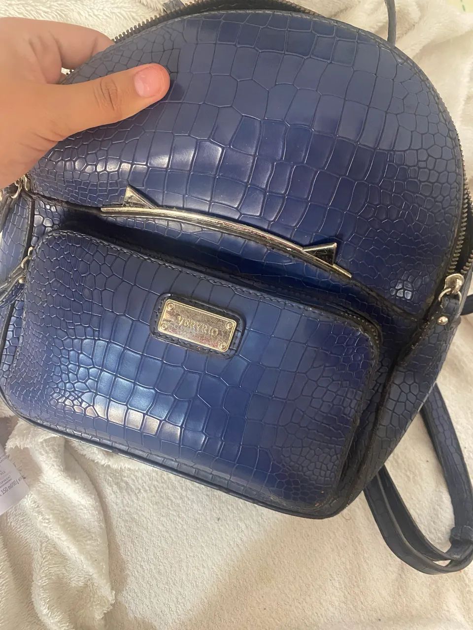 Bolsa azul marinho  - Foto 4