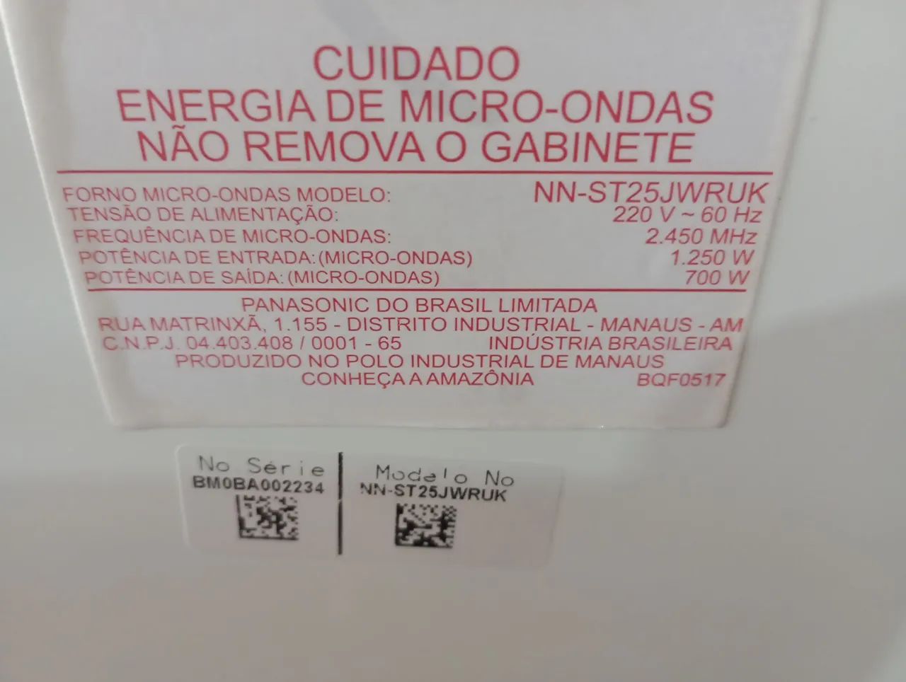 Microondas Panasonic 21 lts  - Foto 4
