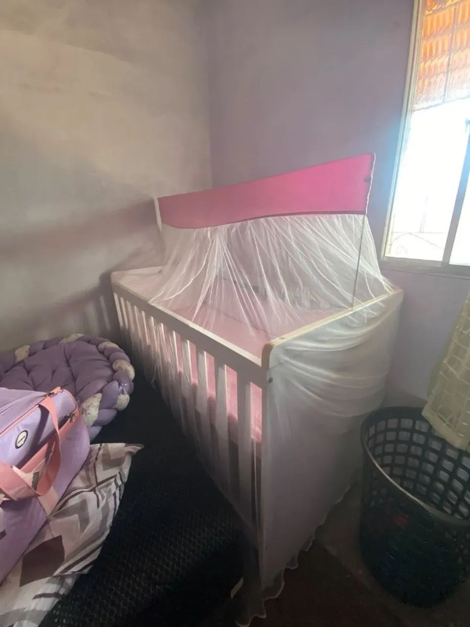 Berço americano/vira mini cama - Foto 2