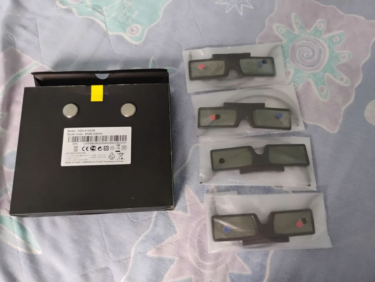 Samsung 4 óculos 3D novo