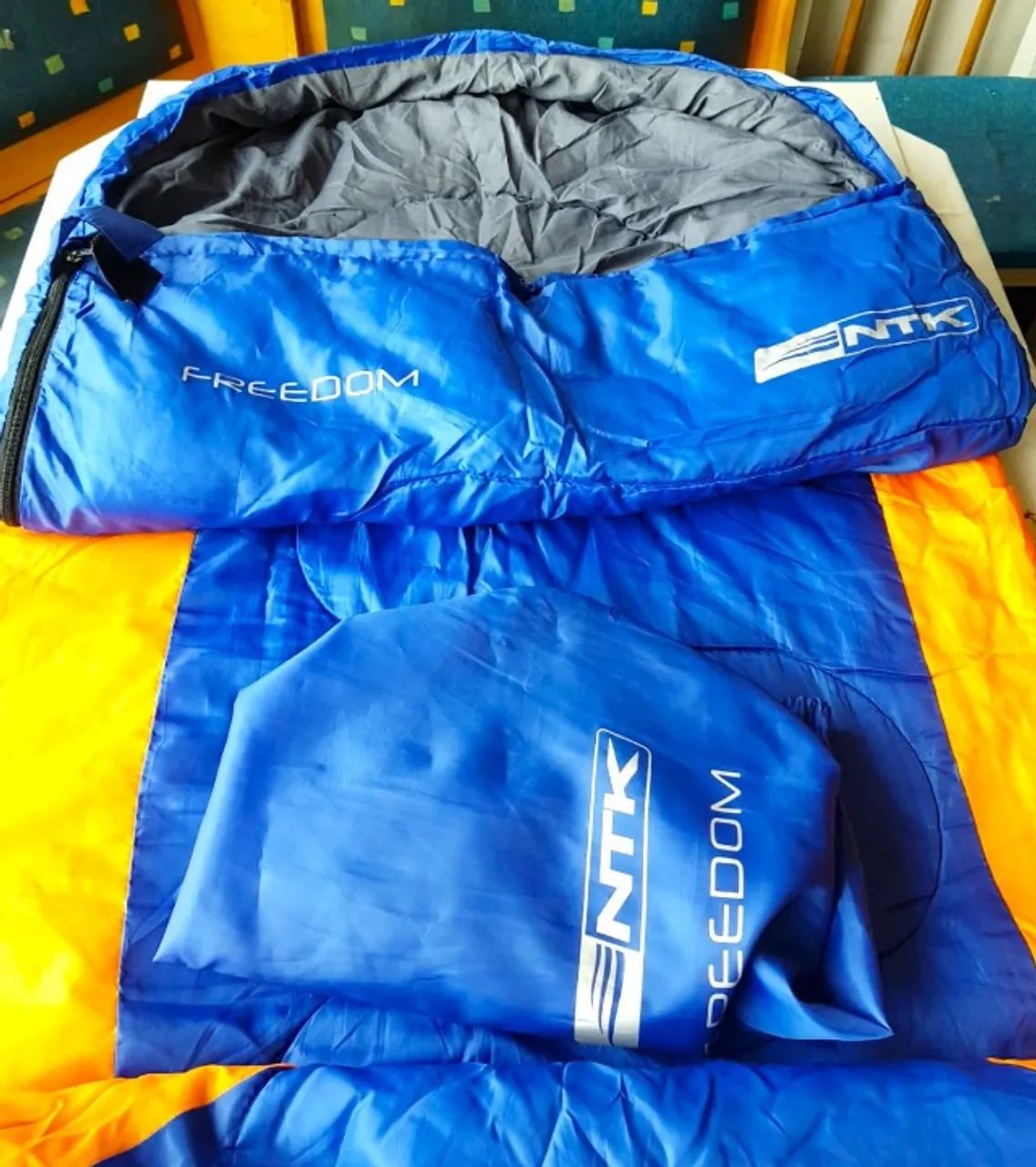 Sacos de Dormir - 2 Unidades - Marca NTK (Modelo Freedom) - 2 m - Usado - Bom Estado - Foto 4