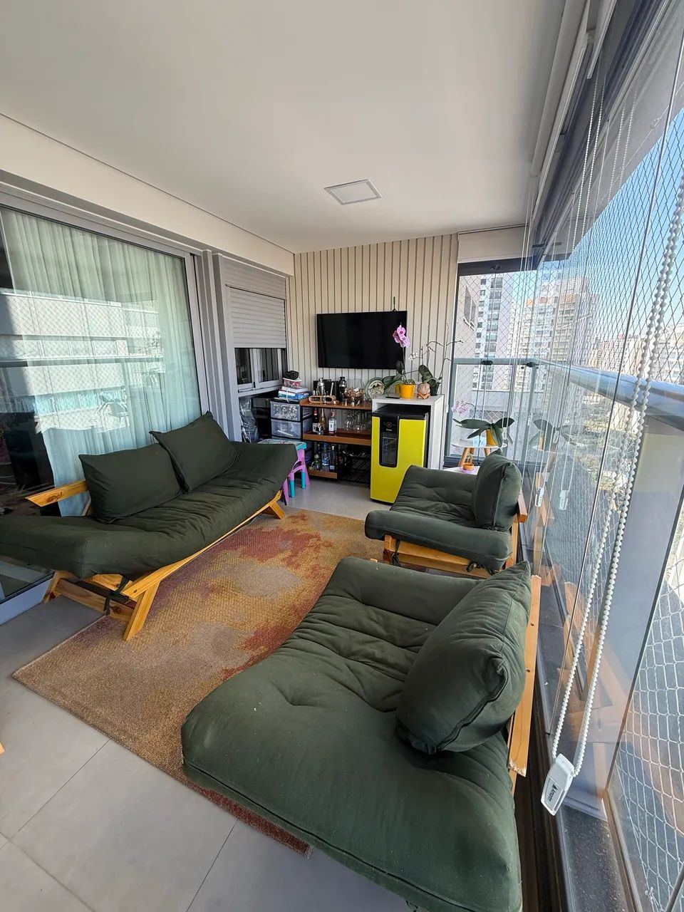 Conjunto sofá modelo futon  - Foto 2