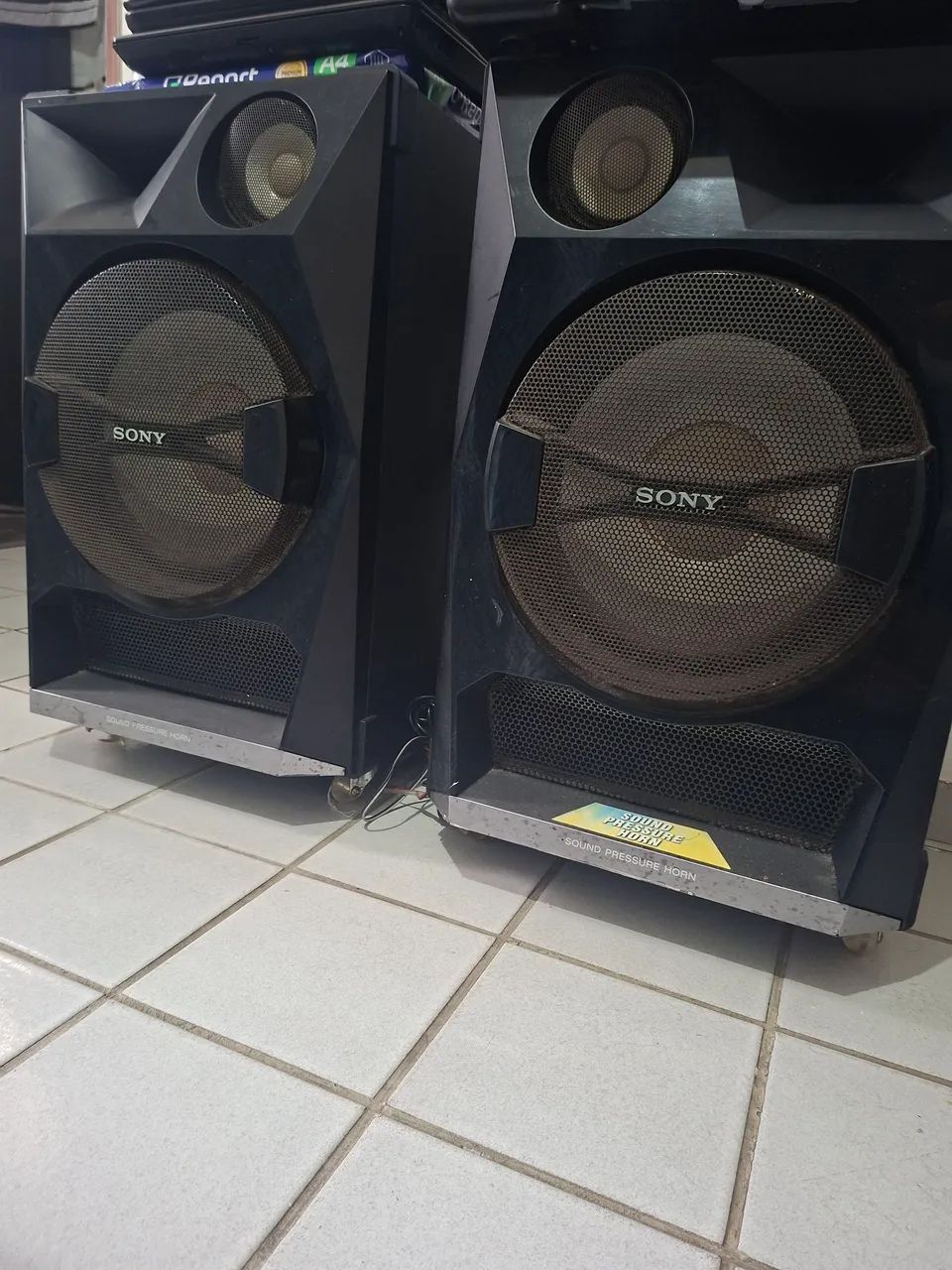 Caixas de Som Sony Funcionando  Tudo - Foto 2