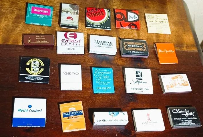 20 CAIXAS DE FÓSFORO ANTIGAS