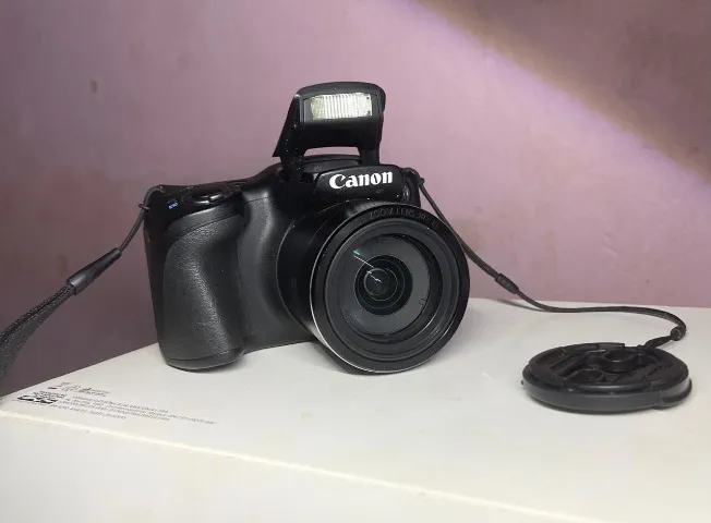 câmera canon powershot sx710 hs vermelha 20.3 megapixels - Câmeras