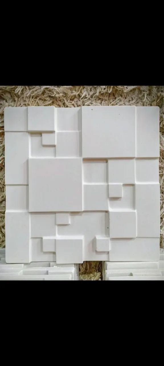 PLACAS DECORATIVA DE GESSO 3D  - Foto 5