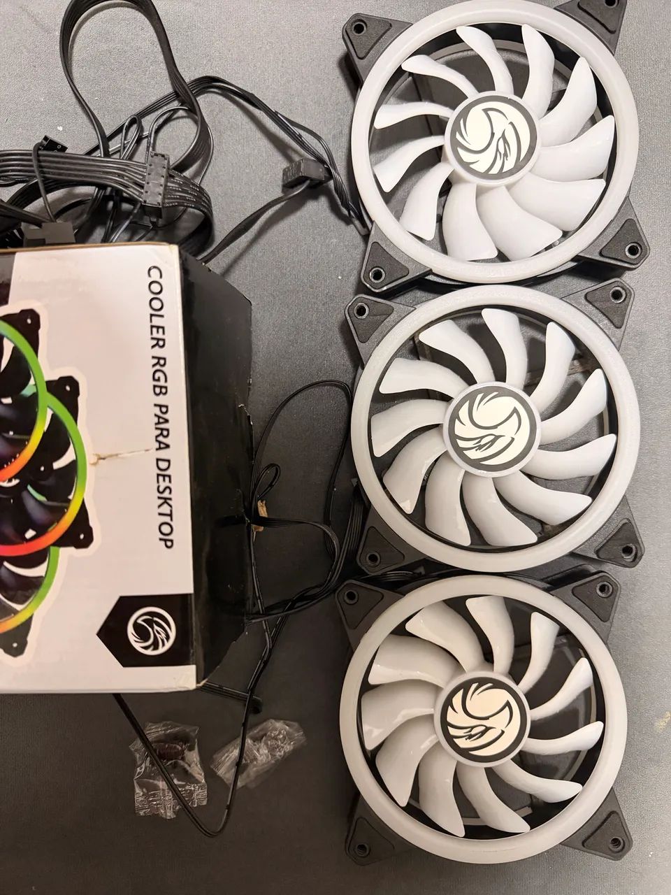 COOLER RGB PARA DESKTOP VENTOINHAS - Foto 4