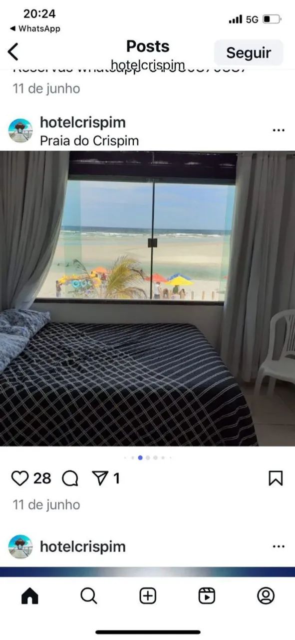  VENDE-SE - HOTEL PÉ NA AREIA EM CRISPIM - Foto 5