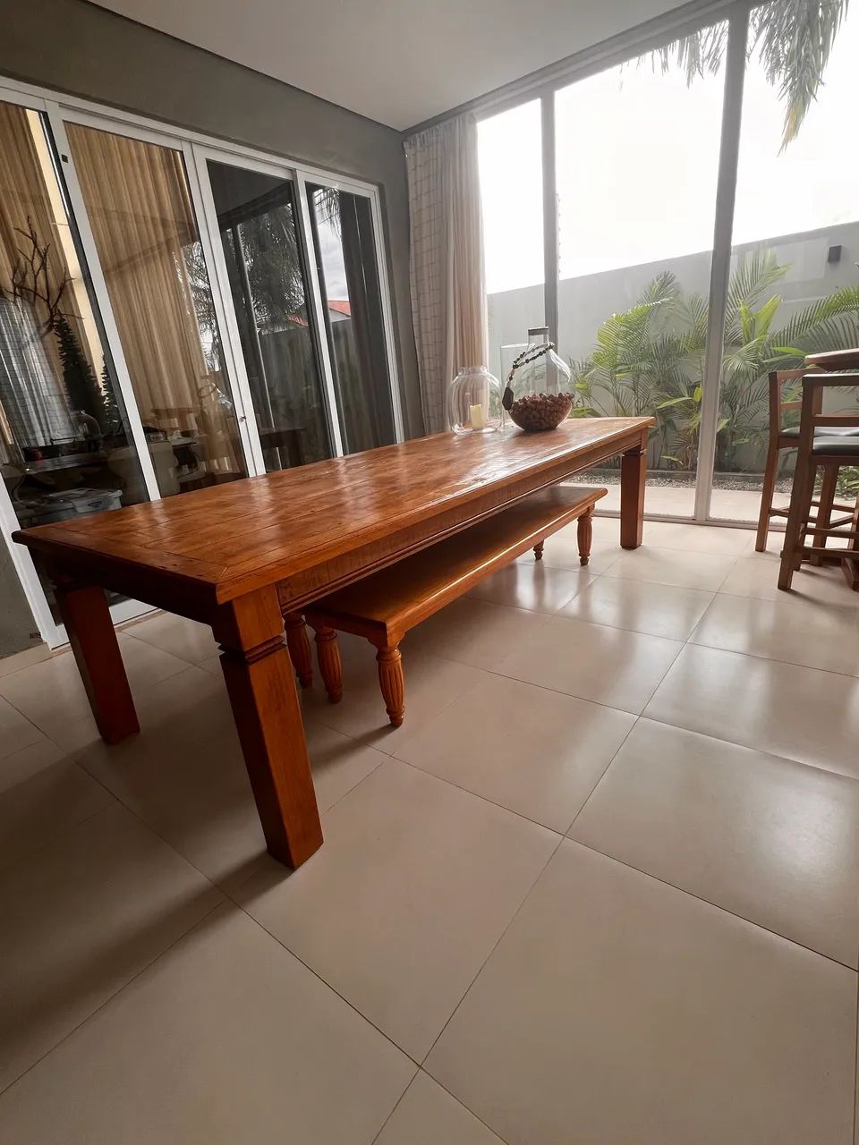 Mesa de Madeira Maciça gigante  - Foto 2