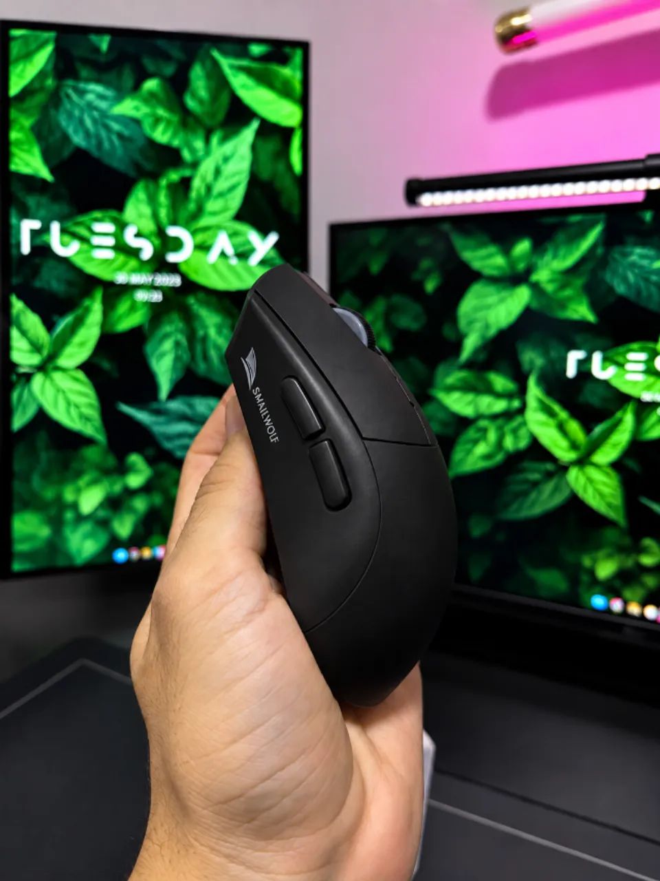 Mouse Gamer SMAILWOLF RS7 Tri-Mode Bluetooth 2.4G e Cabo - Foto 3