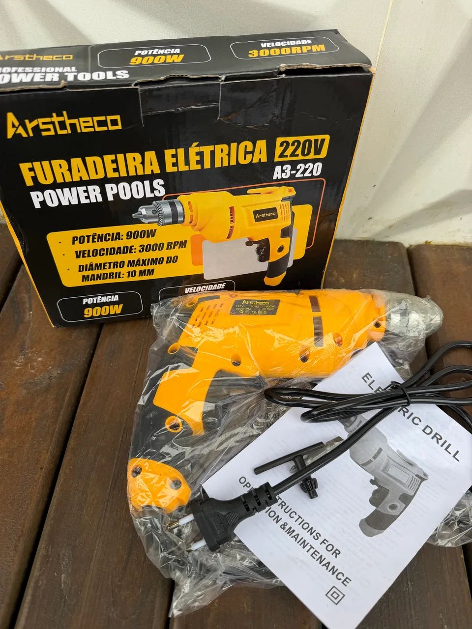 Vendo parafusadeira elétrica nova na caixa ?  - Foto 3