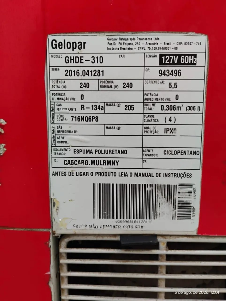 Freezer Vidro - Foto 3
