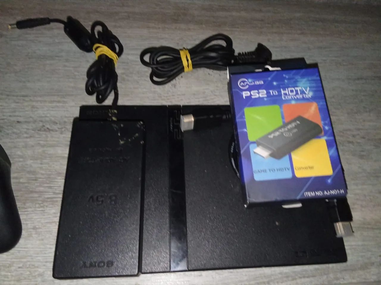 VENDO PS2 SLIM EM ÓTIMO ESTADO FUNCIONANDO PERFEITAMENTE  - Foto 5