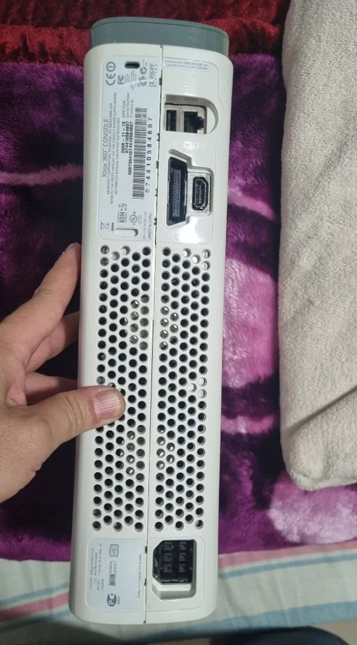 Xbox 360 Fat Branco Arcade - Foto 4