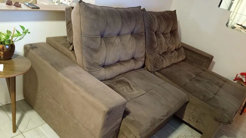 Sofá retrátil 2,50 m,  super confortável  - Foto 2