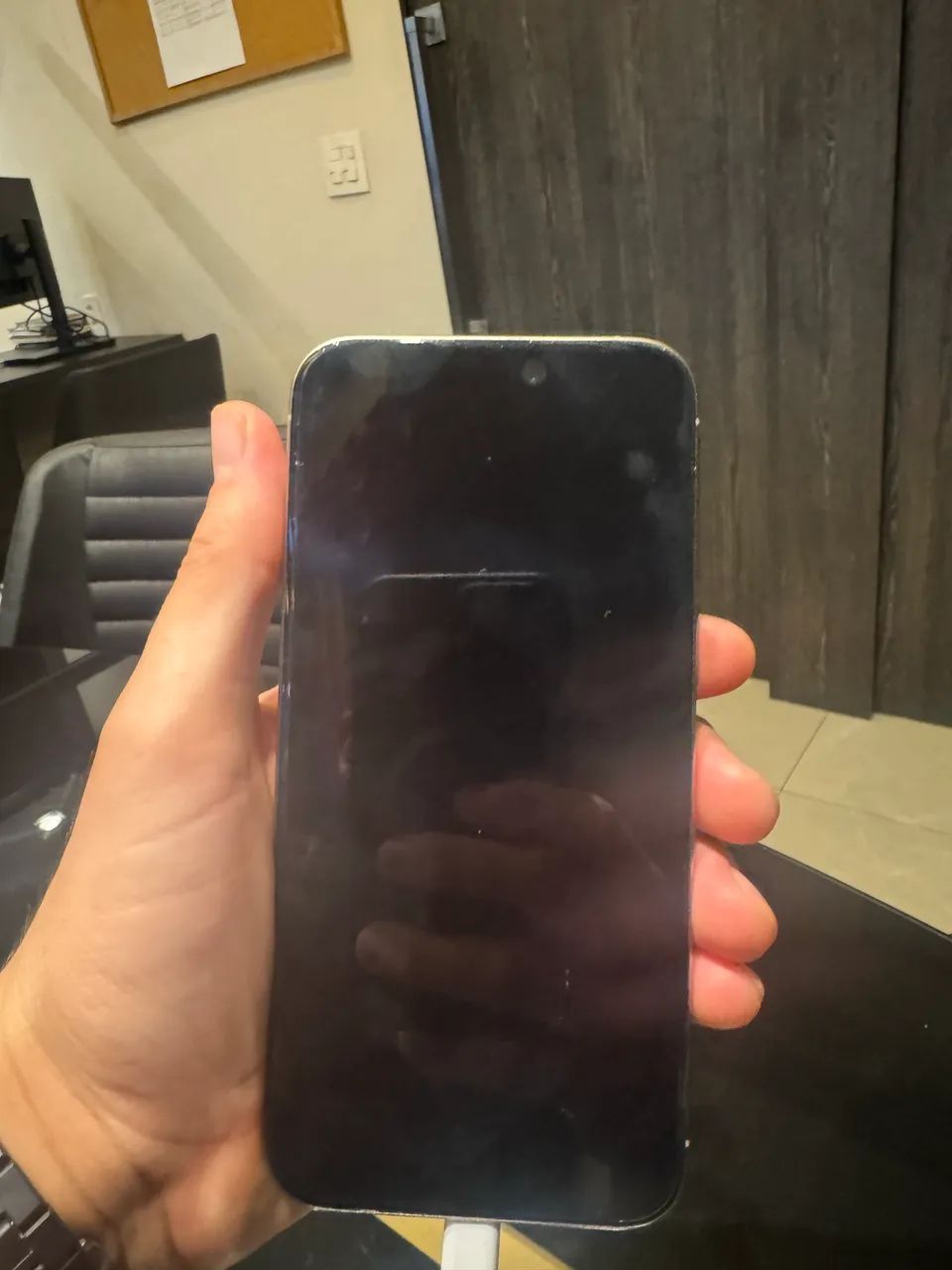 IPHONE 15 PRO MAX CINZA 256 GIGA - Foto 5