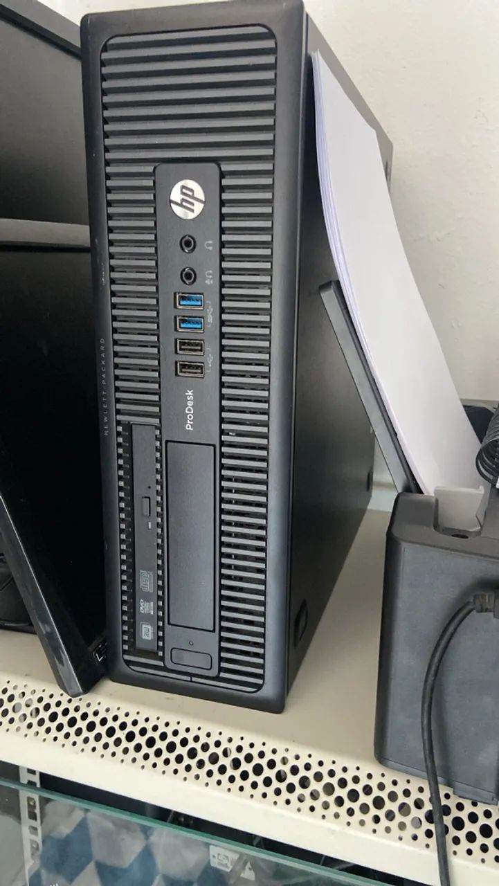 Desktop Hp de 12 giga i5 ssd 1tb
