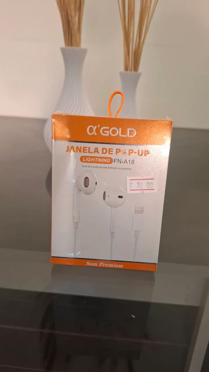 FONE DE OUVIDO PARA IPHONE