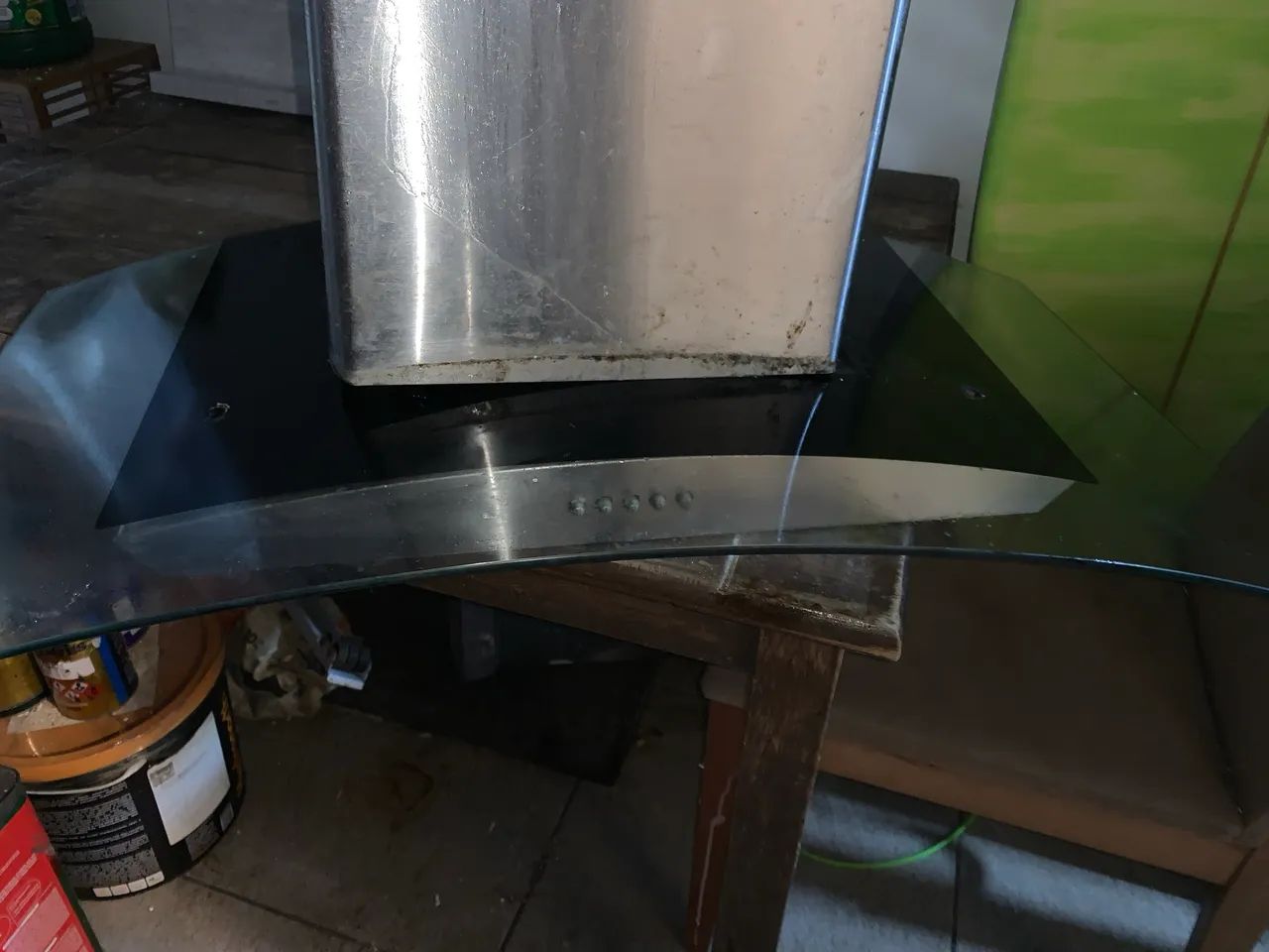 Exaustor Fisher de Parede 4 Bocas Com Vidro - Foto 2