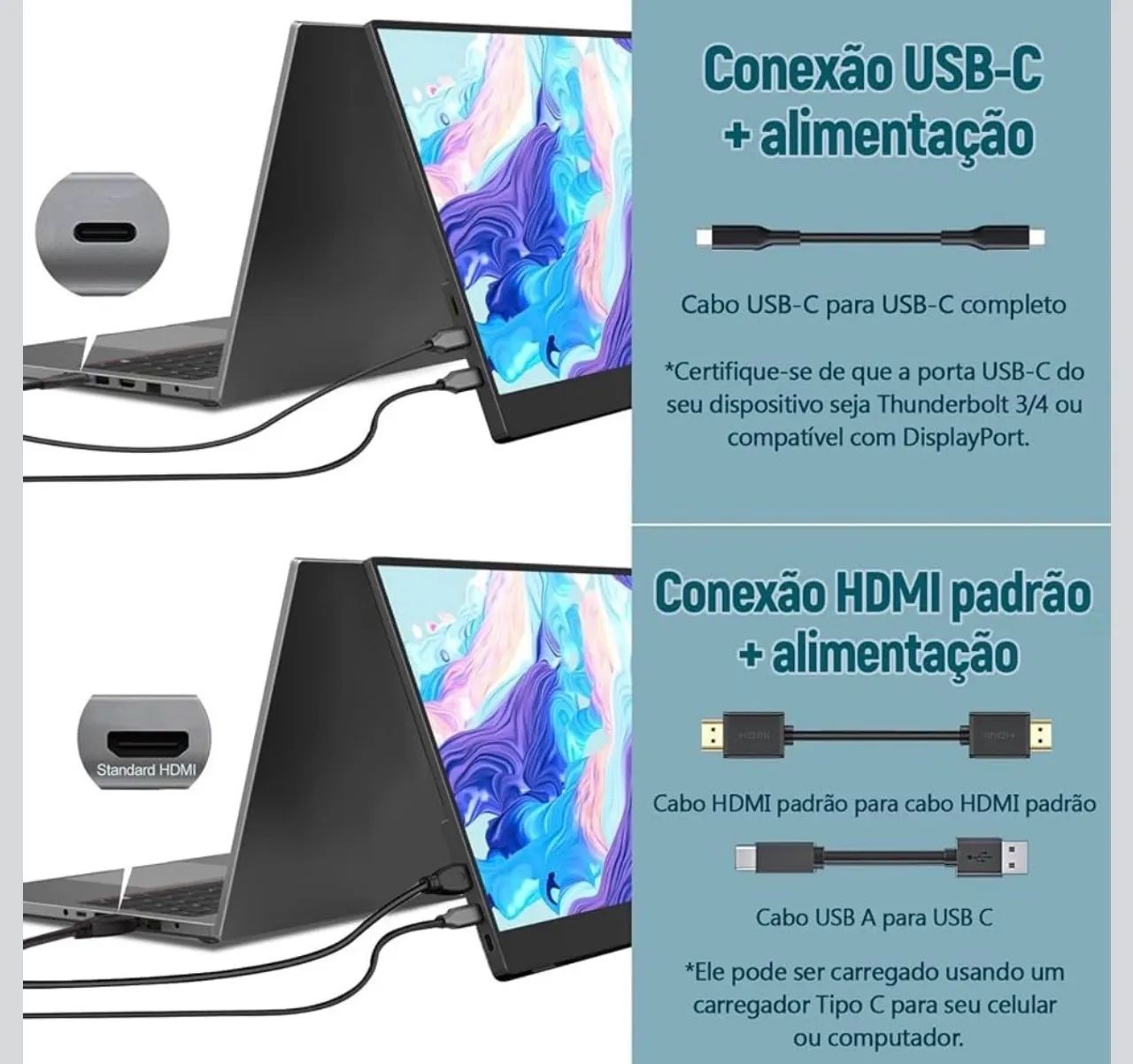 Monitor portátil  - Foto 4