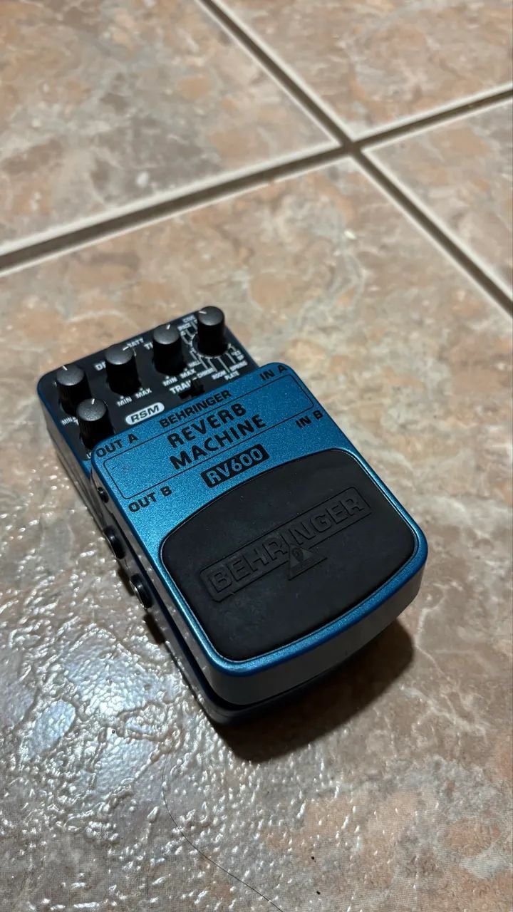 Reverb Machine RV600 Behringer Pedal - Foto 2
