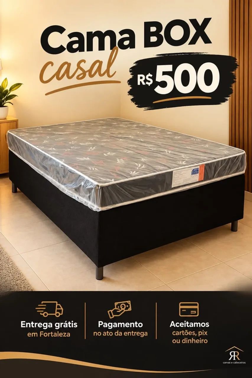 Camas casal e solteiro, Box e unibox 