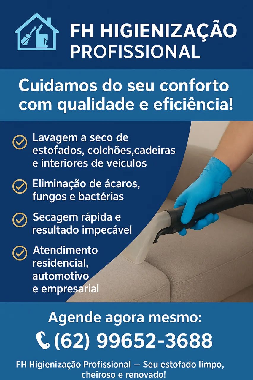 Lavagem a seco de estofados