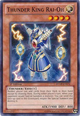Yugioh!!! Thunder King Rai-Oh RYMP-EN074 Common