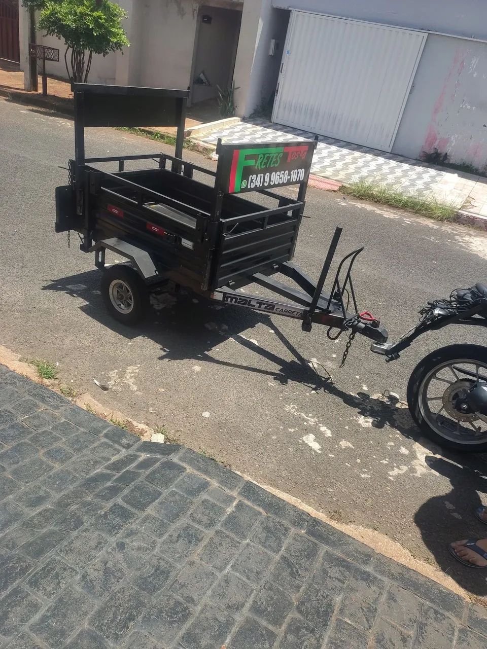 Carretinha de moto - Foto 2