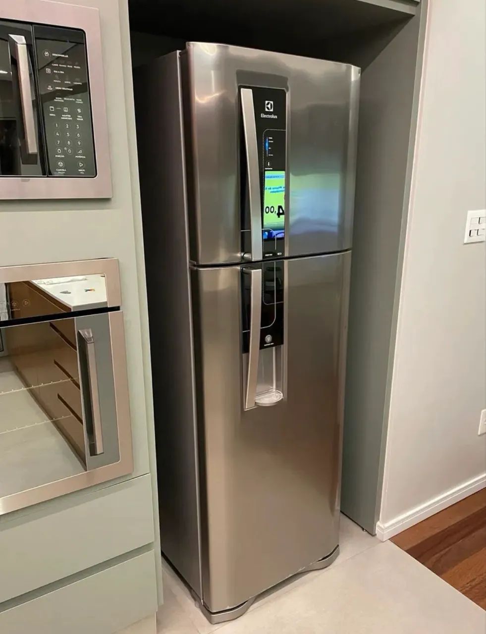 Geladeira Electrolux inox 390L Entrego Grátis  - Foto 2