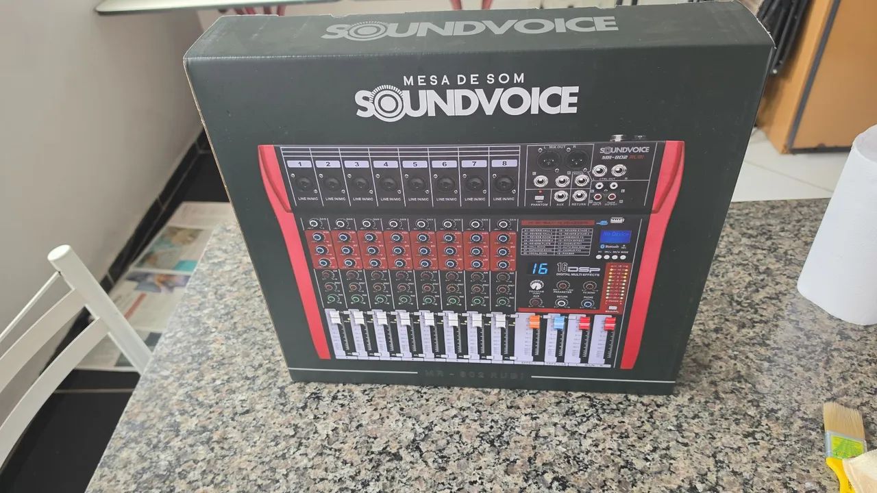 Mesa de som