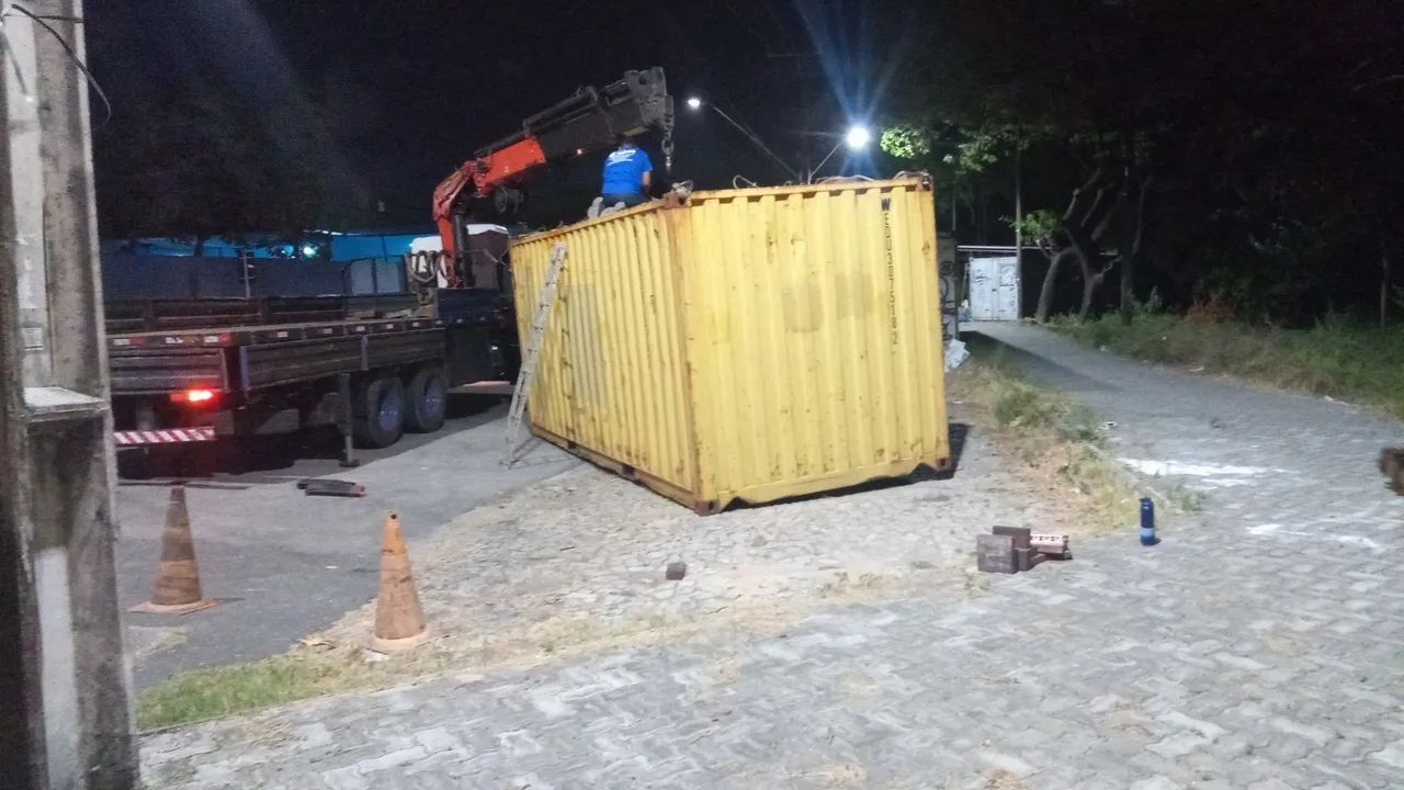 Container de 6 m 20 pés em perfeito estado - Foto 3