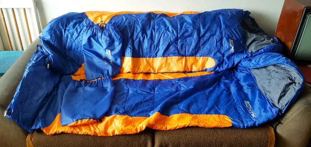 Sacos de Dormir - 2 Unidades - Marca NTK (Modelo Freedom) - 2 m - Usado - Bom Estado - Foto 2