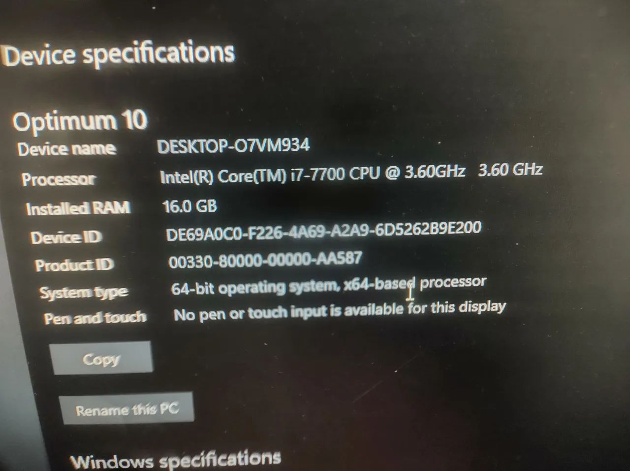 Computador i7 + RX5500XT 8GB - Foto 2