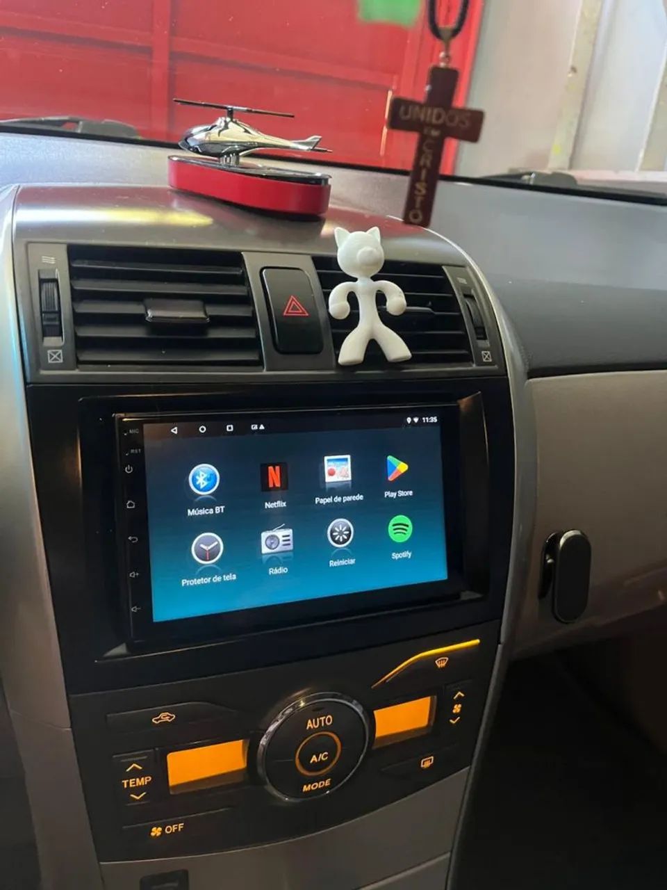 Tela multimídia smart para carro 