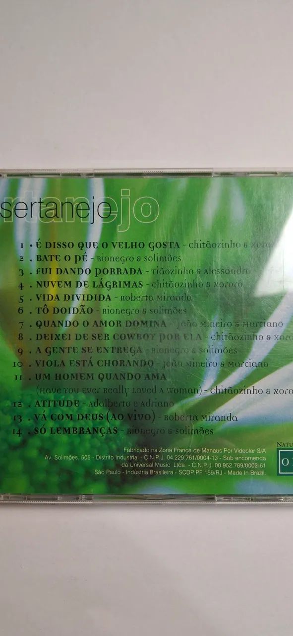 4 cds de Sertanejo - Gian e Giovani, Chitaozinho e Xororó, 2 outros - Foto 4