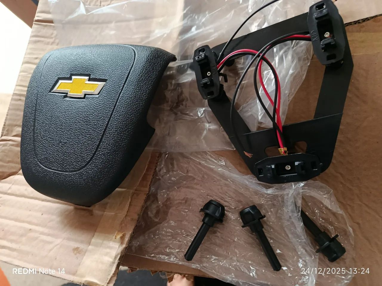 Kit Tampa Buzina Chevrolet pra Substituir o airbag Estourado  - Foto 2