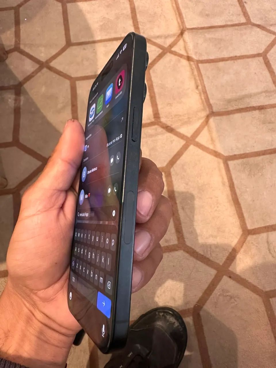 iPhone 15 pro Max 256gb detalhe  - Foto 3