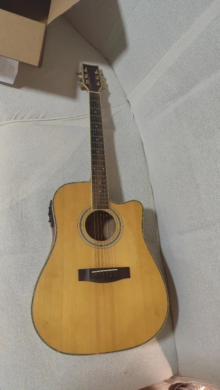 Vendo violão Eagle em ótimo estado - Foto 3