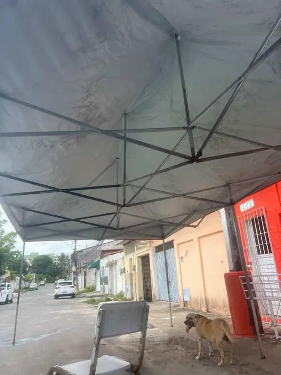 Tenda sanfonada  3x6 metros quadrados  - Foto 3