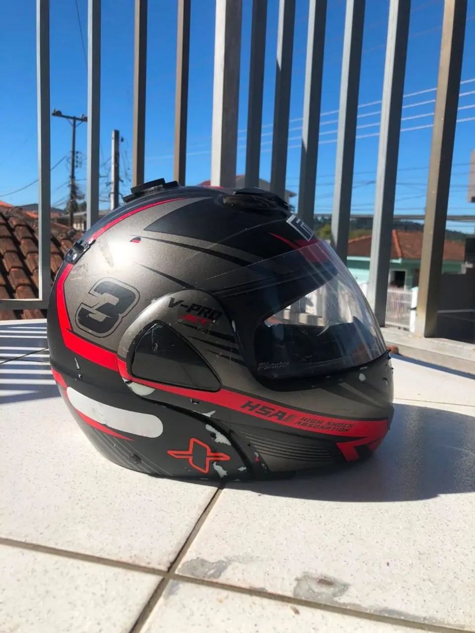 CAPACETE DE MOTO. MODELO ROBOCOP - Foto 2