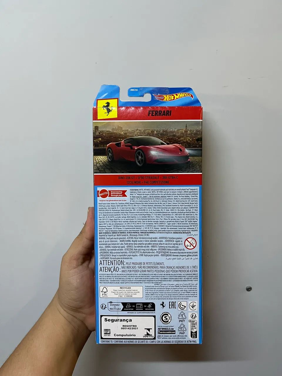 Hot Wheels Pack Ferrari  - Foto 3