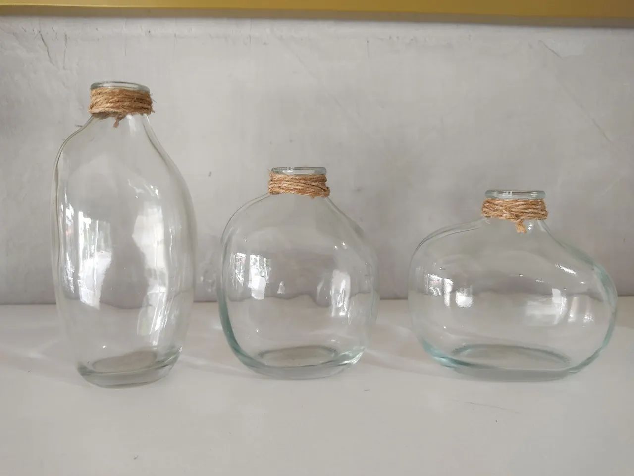 Kit vasos transparentes