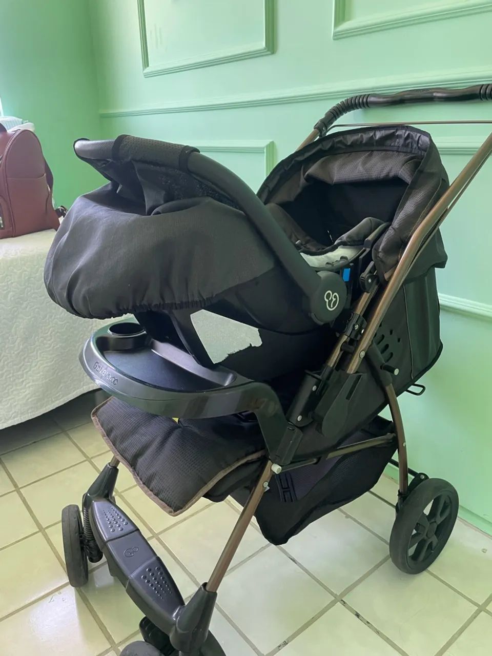 Vendo carrinho e bebê conforto  - Foto 4